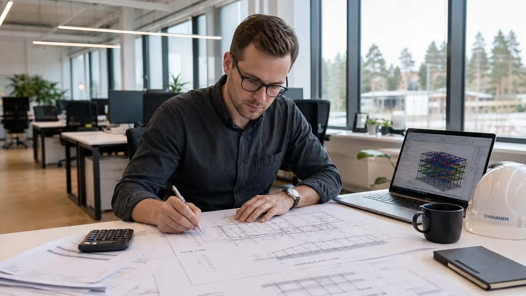 rakennesuunnittelija palkka